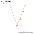 44101 xuping shopping online wholesale 18k gold star shape pendant necklace women jewelry